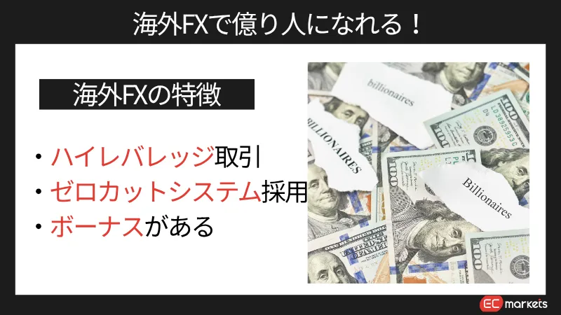 海外FXの特徴について