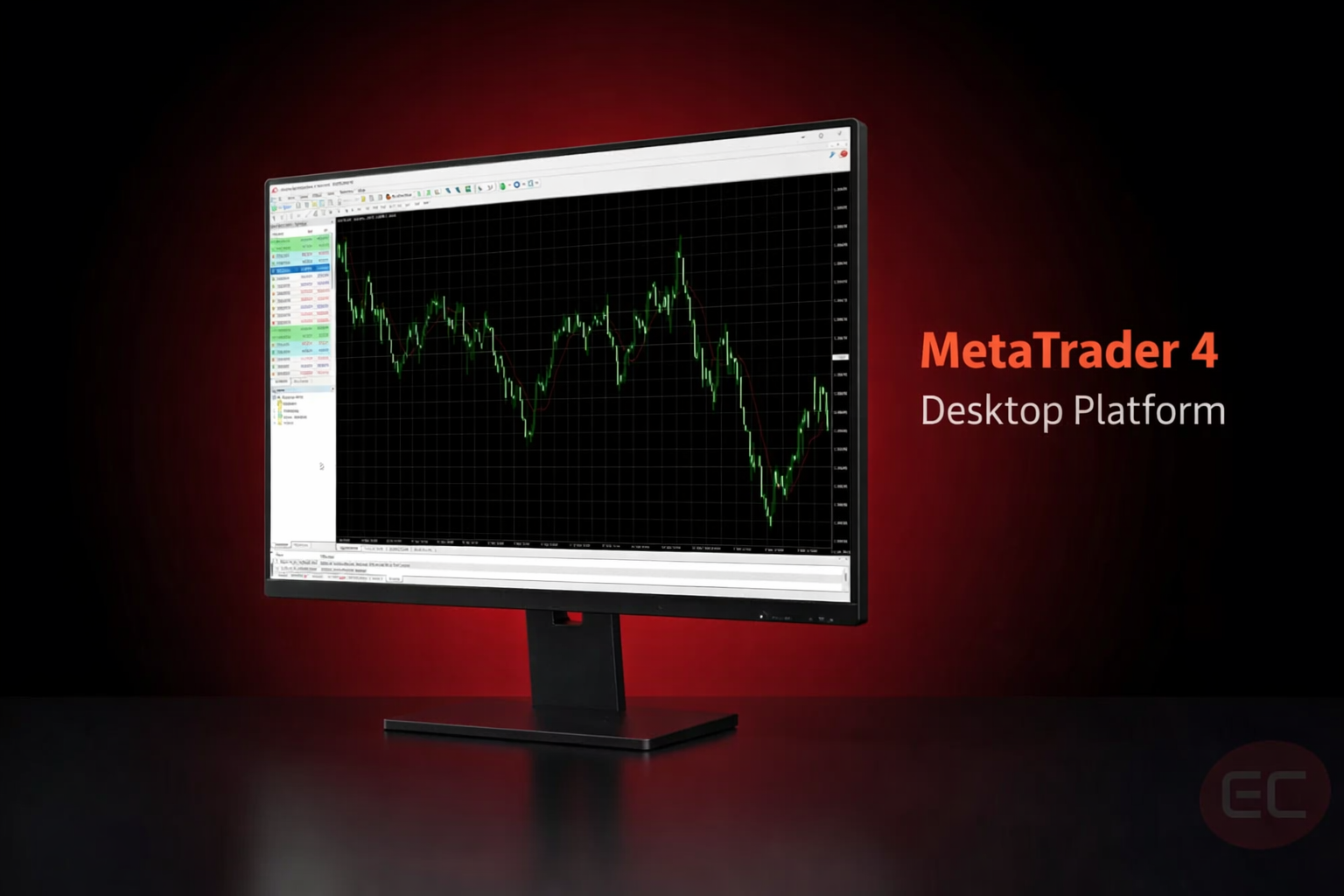Best Day Trading Platform MetaTrader 4 interface showing powerful tools and custom charts