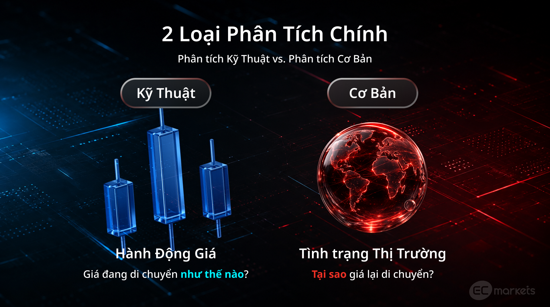So sánh phân tích kỹ thuật và phân tích cơ bản
