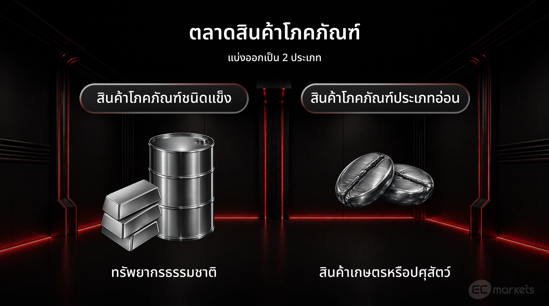 ประเภทของ สินค้าโภคภัณฑ์ มีทั้งหมดสองประเภท