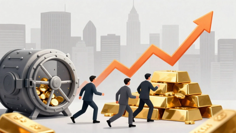 lạm phát tăng khiến nhu cầu vàng tăng.