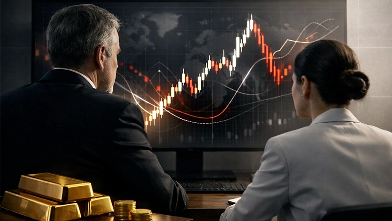 rủi ro khi giá vàng biến động.