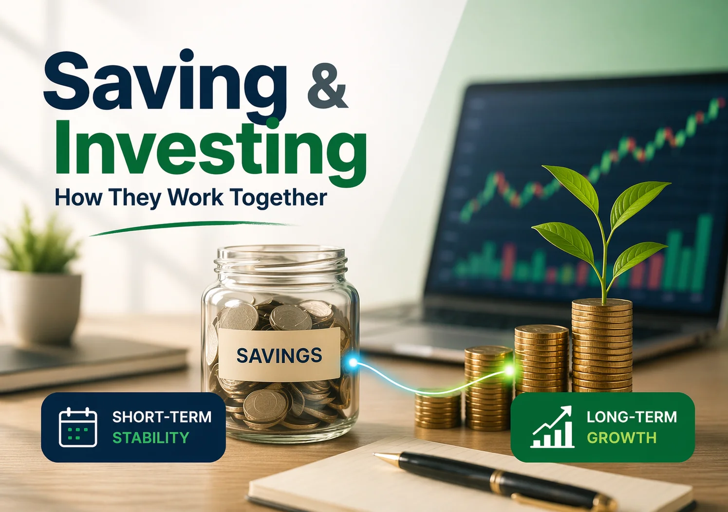 Saving and Investing: How to Make Them Work Together