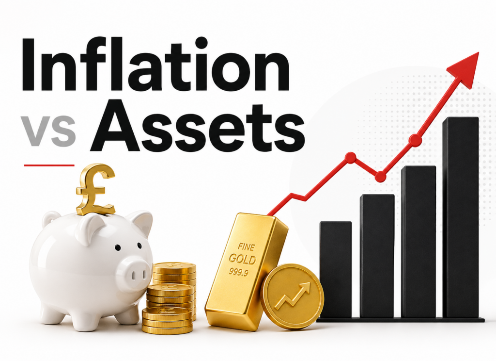 Como a Inflação Afeta Diferentes Tipos de Ativos