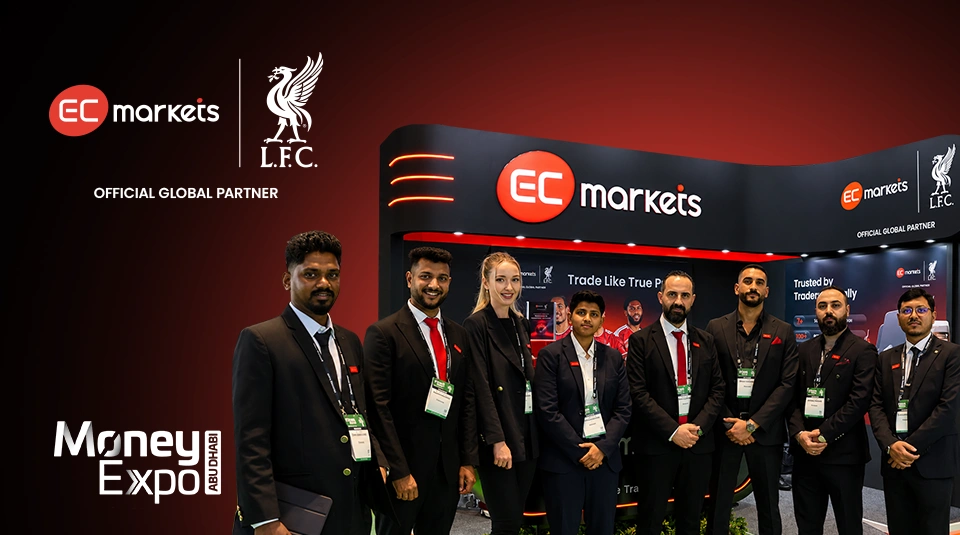 EC Markets team connecting with traders and partners at Money Expo Abu Dhabi 2026