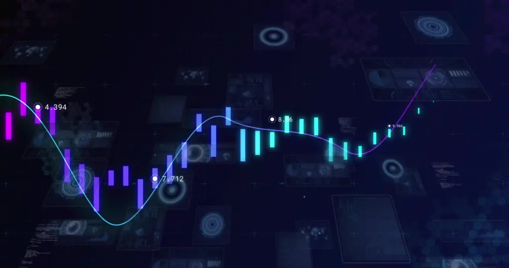 Technical analysis showing how traders analyse price gaps and market openings.