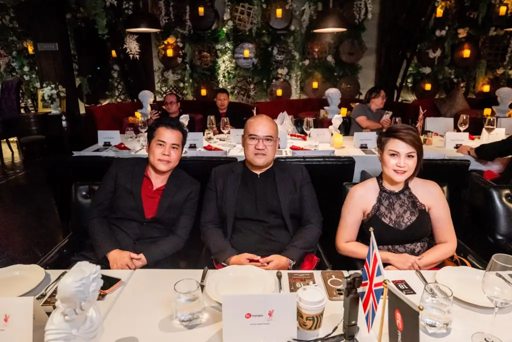 Partners and guests at the EC Markets KOP Run After Party in Bangkok