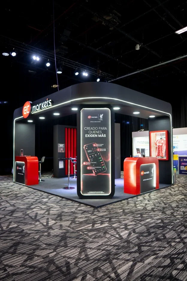 EC Markets booth at Money Expo Argentina 2026