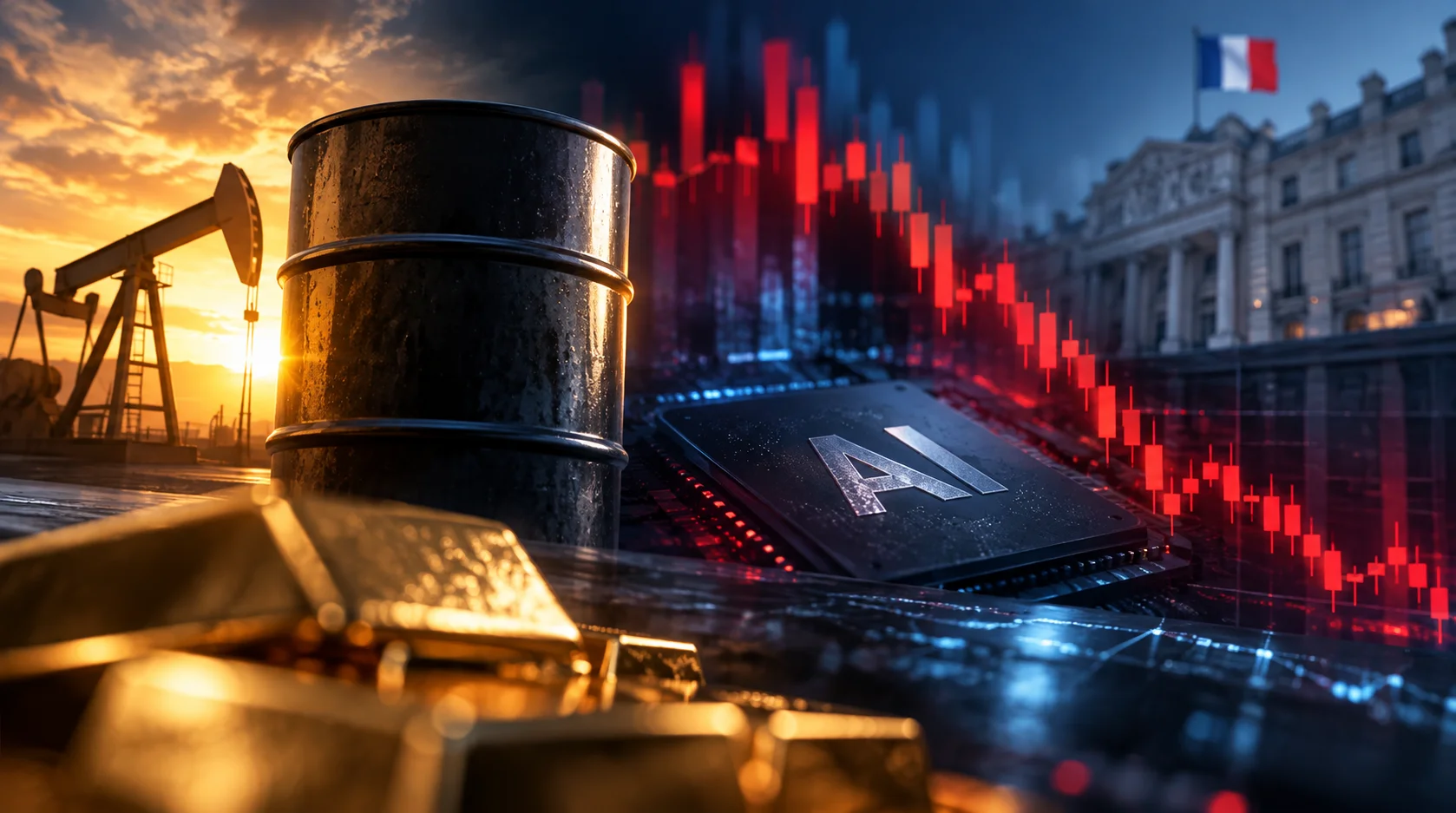 Petróleo Atinge Máximo de Seis Meses com Preocupações sobre IA a Pesar nas Ações | Resumo Semanal: 19-23 de Outubro de 2026